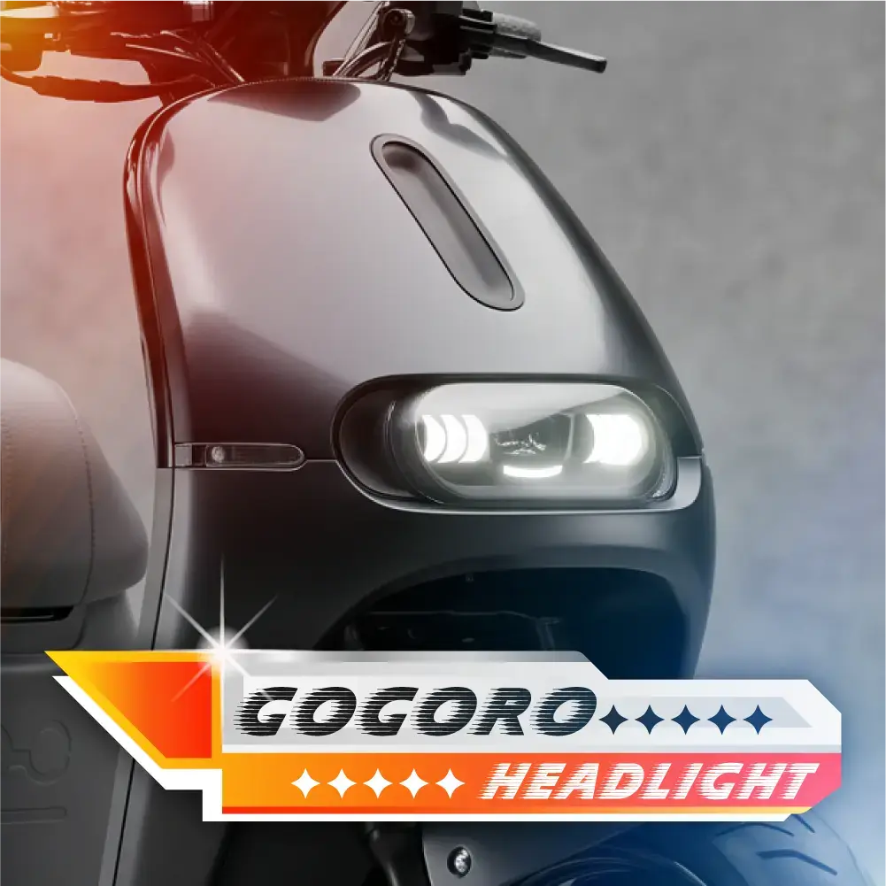 原廠救星！Gogoro 2 代高亮度 LED 大燈，照亮你的視界